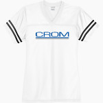 CROM 0 <span class="pdp-name-mascot">CROM Corp</span> Sport-Tek Women's PosiChange Replica Jersey Front Thumbnail