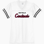 MAYVILLE HIGH SCHOOL CARDINALS <span class="pdp-name-mascot">MAYVILLE CARDINALS</span> Sport-Tek Women's PosiChange Replica Jersey Front Thumbnail