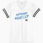 Northshore Titans Online Store <span class="pdp-name-mascot">Northshore Titans</span> Sport-Tek Women's PosiChange Replica Jersey Front Thumbnail