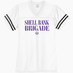 Shell Bank Brigade Sport-Tek Women's PosiChange Replica Jersey Front Thumbnail