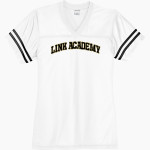 Link Lions <span class="pdp-name-mascot">Link Year Prep School Lions</span> Sport-Tek Women's PosiChange Replica Jersey Front Thumbnail
