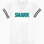 Rosemary Clarke Sharks <span class="pdp-name-mascot">Rosemary Clarke Middle School</span> Sport-Tek Women's PosiChange Replica Jersey Front Thumbnail