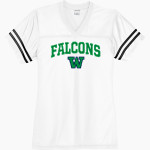 WOODINVILLE HIGH SCHOOL FALCONS <span class="pdp-name-mascot">WOODINVILLE FALCONS</span> Sport-Tek Women's PosiChange Replica Jersey Front Thumbnail