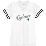 SCTCC Cyclones Online Apparel Store <span class="pdp-name-mascot">St Cloud Cyclones</span> Sport-Tek Women's PosiChange Replica Jersey Front Thumbnail