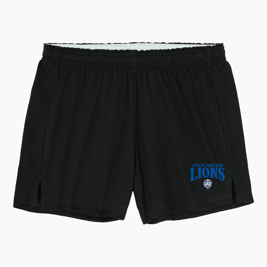 LUSTRE CHRISTIAN HIGH SCHOOL LIONS <span class="pdp-name-mascot">LUSTRE CHRISTIAN LIONS</span> Sport-Tek Women's Jersey Knit Squad Short