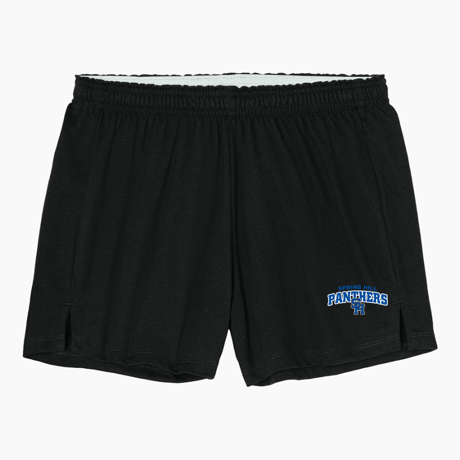Spring Hill Panthers <span class="pdp-name-mascot">Spring Hill Panthers</span> Sport-Tek Women's Jersey Knit Squad Short