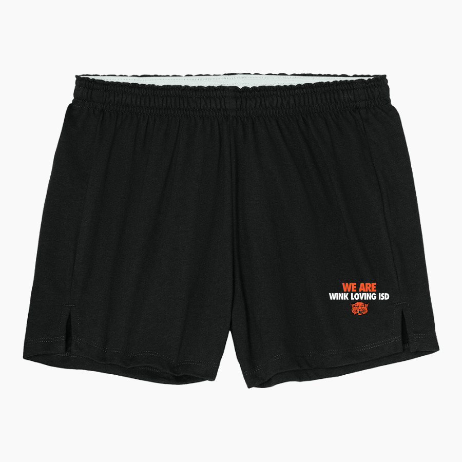 Wink Loving Isd Wildcats Sport-Tek Women's Jersey Knit Squad Short