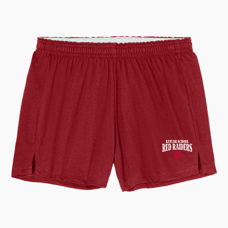 Baylor School Red Raiders <span class="pdp-name-mascot">Baylor School Red Raiders</span> Sport-Tek Women's Jersey Knit Squad Short