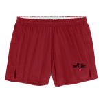SOUTH LAUREL HIGH SCHOOL CARDINALS <span class="pdp-name-mascot">SOUTH LAUREL CARDINALS</span> Sport-Tek Women's Jersey Knit Squad Short Front Thumbnail