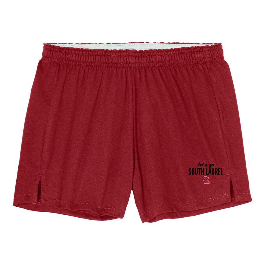 SOUTH LAUREL HIGH SCHOOL CARDINALS <span class="pdp-name-mascot">SOUTH LAUREL CARDINALS</span> Sport-Tek Women's Jersey Knit Squad Short