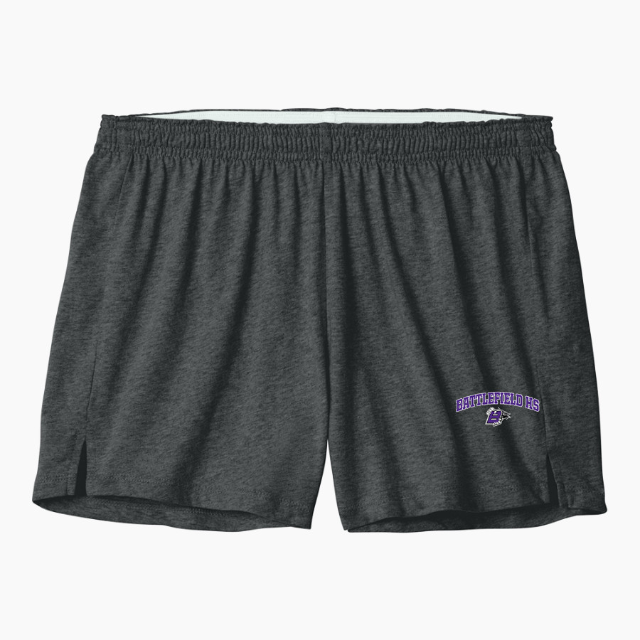 Battlefield High School bobcats <span class="pdp-name-mascot">Battlefield HS bobcats</span> Sport-Tek Women's Jersey Knit Squad Short