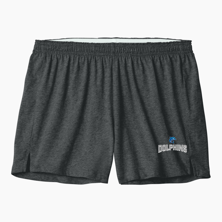 Discovery Dolphins <span class="pdp-name-mascot">Discovery School Dolphins</span> Sport-Tek Women's Jersey Knit Squad Short