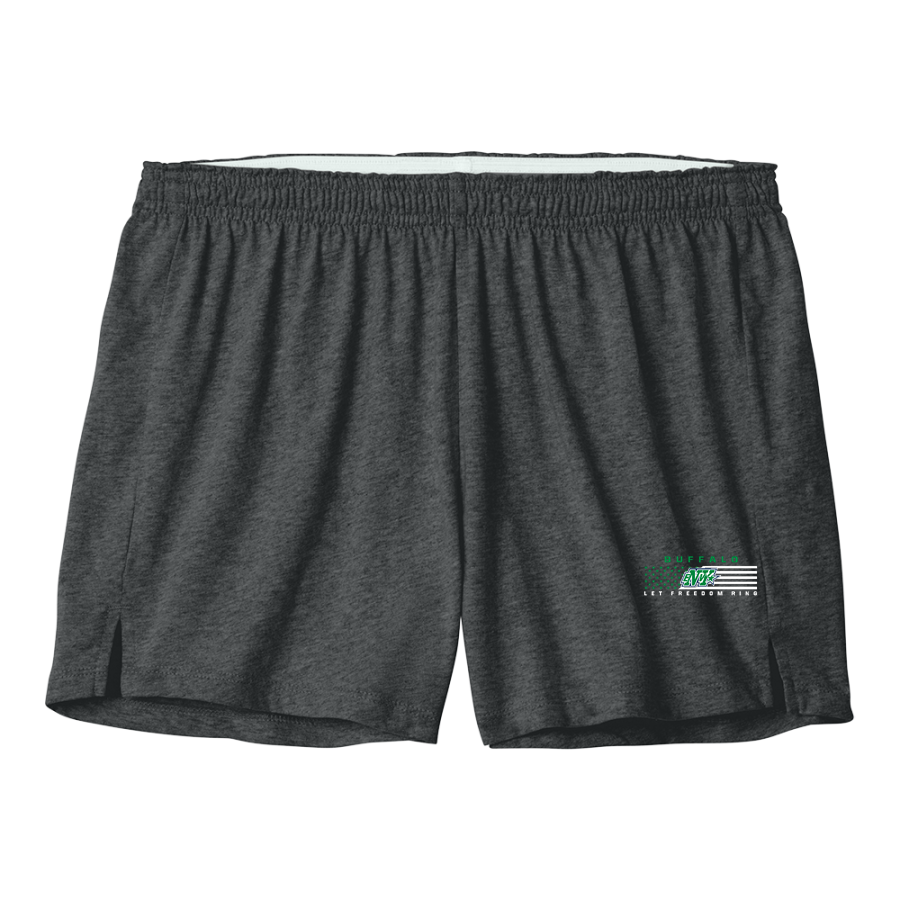 Buffalo Envy Allstar Cheerleading Envy <span class="pdp-name-mascot">Buffalo Envy Allstar Cheerleading</span> Sport-Tek Women's Jersey Knit Squad Short