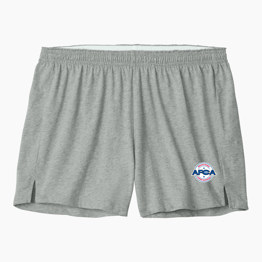 AFCA Sport-Tek Women's Jersey Knit Squad Short