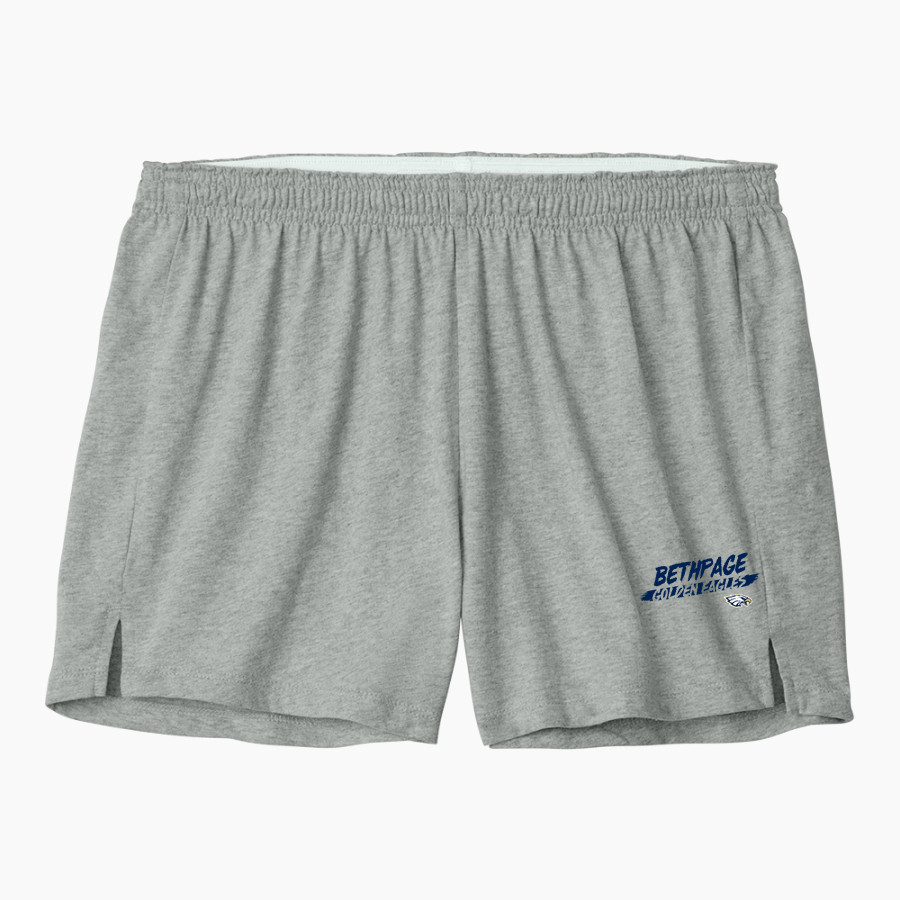 BETHPAGE HIGH SCHOOL GOLDEN EAGLES <span class="pdp-name-mascot">BETHPAGE GOLDEN EAGLES</span> Sport-Tek Women's Jersey Knit Squad Short
