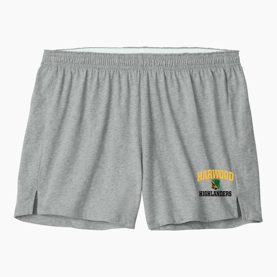 HARWOOD UNION HIGH SCHOOL HIGHLANDERS Sport-Tek Women's Jersey Knit Squad Short