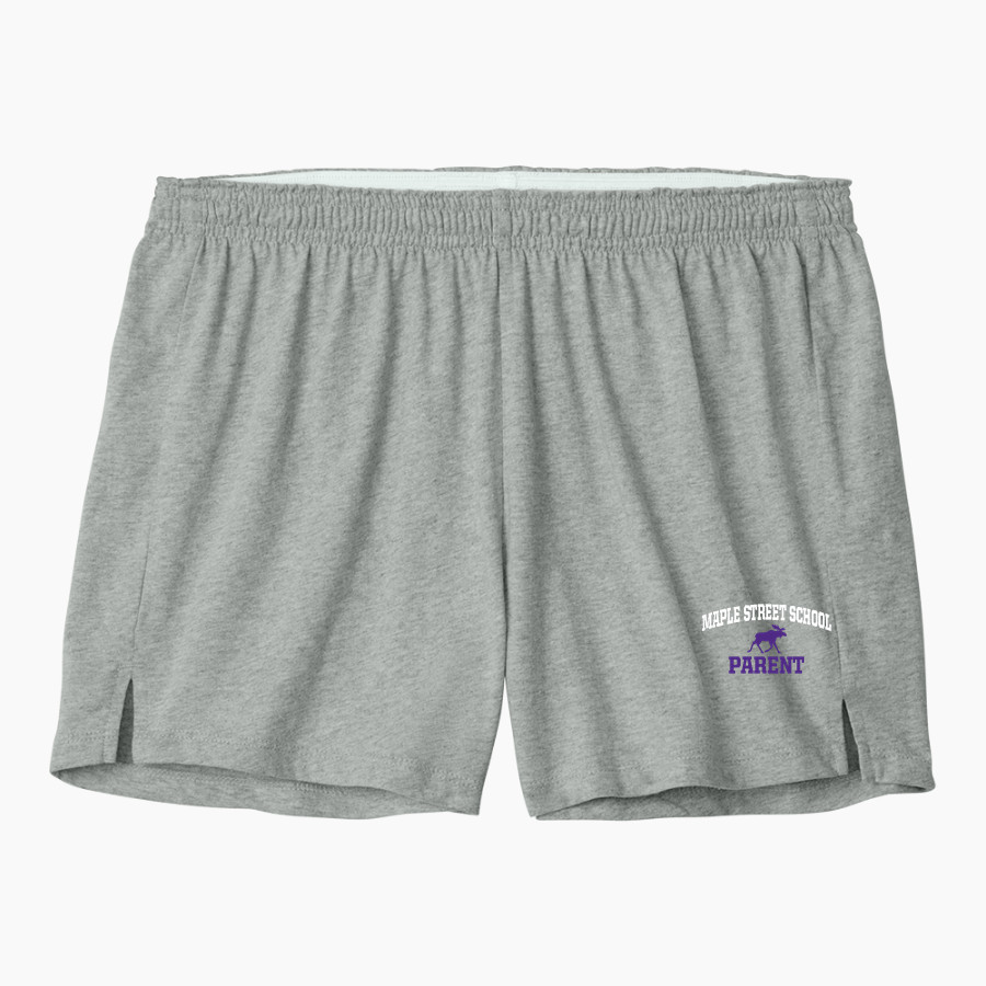 Maple Street School Moose <span class="pdp-name-mascot">Maple Street School Moose</span> Sport-Tek Women's Jersey Knit Squad Short