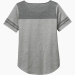 ULS Jr. Bows Sport-Tek Ladies PosiCharge Tri-Blend Wicking Fan Tee Back Thumbnail