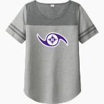 First Baptist Hurricanes <span class="pdp-name-mascot">First Baptist Hurricanes</span> Sport-Tek Ladies PosiCharge Tri-Blend Wicking Fan Tee Front Thumbnail