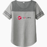 Saturn Title LLC Saturn Title <span class="pdp-name-mascot">Saturn Title LLC</span> Sport-Tek Ladies PosiCharge Tri-Blend Wicking Fan Tee Front Thumbnail