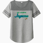 East Jessamine Jaguars Online Store Sport-Tek Ladies PosiCharge Tri-Blend Wicking Fan Tee Front Thumbnail