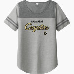 CALABASAS HIGH SCHOOL COYOTES <span class="pdp-name-mascot">CALABASAS COYOTES</span> Sport-Tek Ladies PosiCharge Tri-Blend Wicking Fan Tee Front Thumbnail