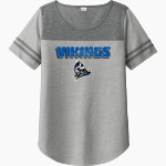 Winnebago Lutheran Vikings Online Store Sport-Tek Ladies PosiCharge Tri-Blend Wicking Fan Tee Front Thumbnail