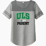 ULS Jr. Bows Sport-Tek Ladies PosiCharge Tri-Blend Wicking Fan Tee Front Thumbnail