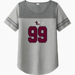Jimtown Jimmies Sport-Tek Ladies PosiCharge Tri-Blend Wicking Fan Tee Front Thumbnail