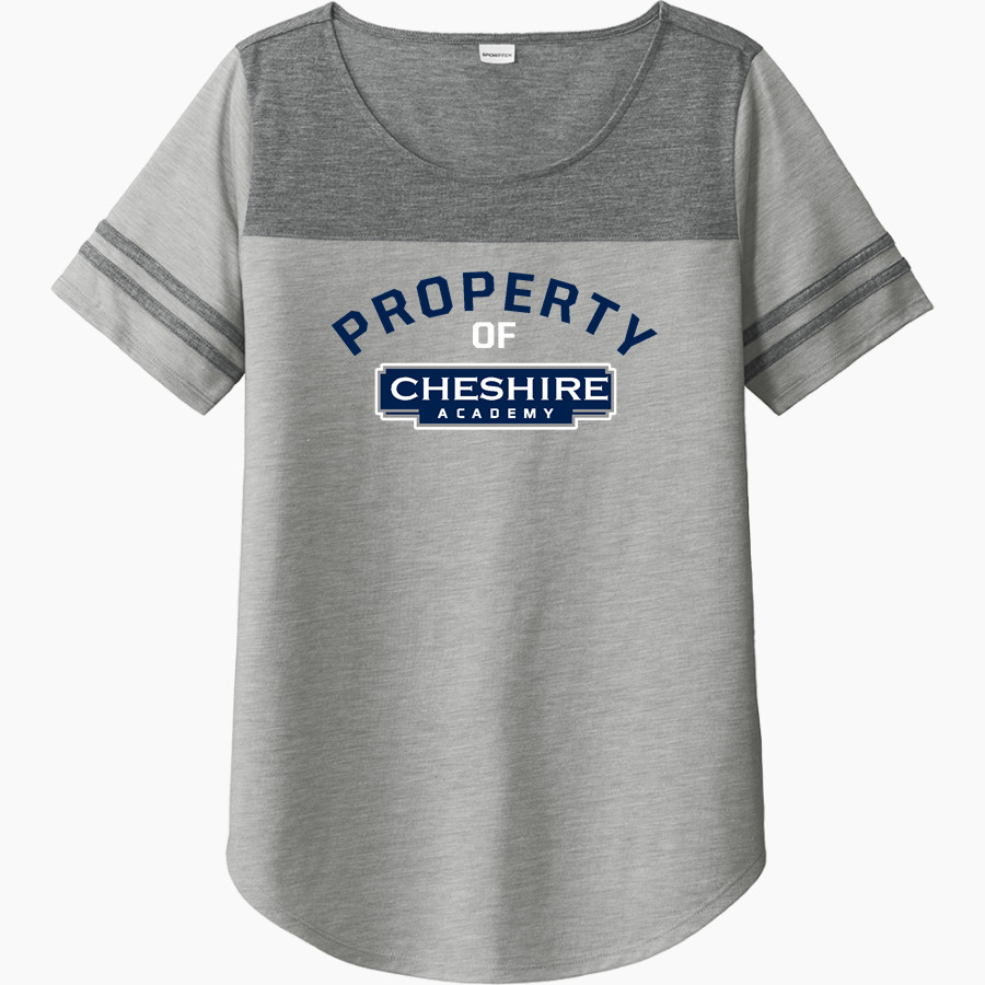 Official Online Store Sport-Tek Ladies PosiCharge Tri-Blend Wicking Fan Tee