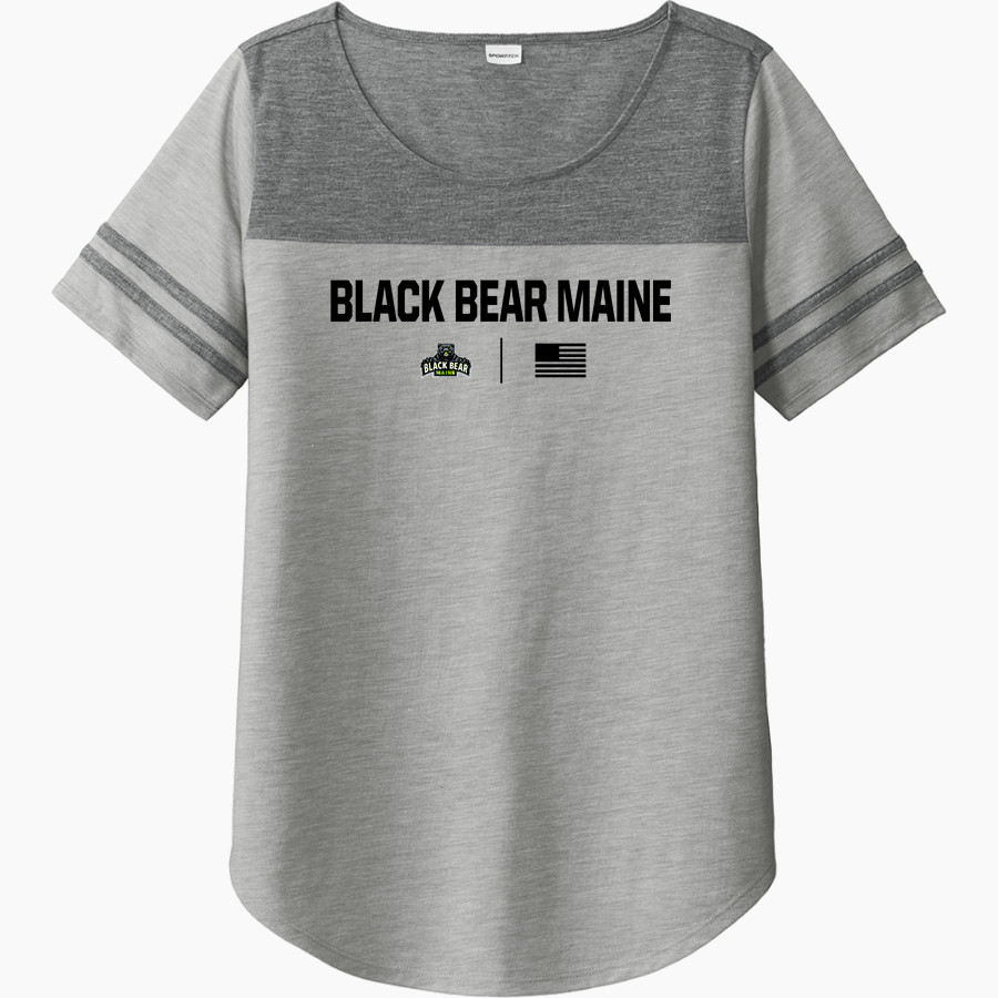 Black Bear Maine Black Bear Maine Sport-Tek Ladies PosiCharge Tri-Blend Wicking Fan Tee