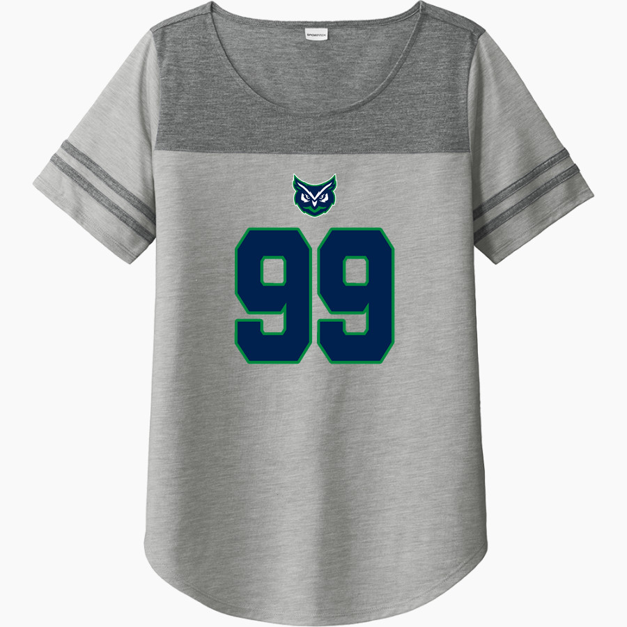 Warren Wilson Owls Sport-Tek Ladies PosiCharge Tri-Blend Wicking Fan Tee