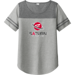 Saturn Title LLC Saturn Title <span class="pdp-name-mascot">Saturn Title LLC</span> Sport-Tek Ladies PosiCharge Tri-Blend Wicking Fan Tee Front Thumbnail