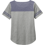 M L KING HIGH SCHOOL WOLVES <span class="pdp-name-mascot">M L KING WOLVES</span> Sport-Tek Ladies PosiCharge Tri-Blend Wicking Fan Tee Back Thumbnail