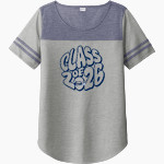 Skyview Hawks <span class="pdp-name-mascot">Skyview Hawks</span> Sport-Tek Ladies PosiCharge Tri-Blend Wicking Fan Tee Front Thumbnail