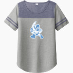 COMPTON HIGH SCHOOL TARBABES <span class="pdp-name-mascot">COMPTON TARBABES</span> Sport-Tek Ladies PosiCharge Tri-Blend Wicking Fan Tee Front Thumbnail