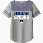 KELLER HIGH SCHOOL INDIANS <span class="pdp-name-mascot">KELLER INDIANS</span> Sport-Tek Ladies PosiCharge Tri-Blend Wicking Fan Tee Front Thumbnail