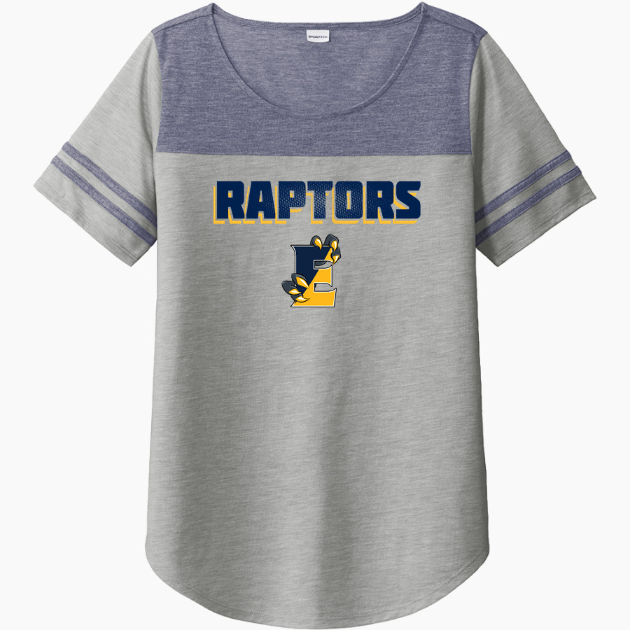 Executive Raptors Sport-Tek Ladies PosiCharge Tri-Blend Wicking Fan Tee