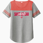 SAINT ANSGAR HIGH SCHOOL SAINTS <span class="pdp-name-mascot">SAINT ANSGAR SAINTS</span> Sport-Tek Ladies PosiCharge Tri-Blend Wicking Fan Tee Front Thumbnail