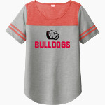 SENTINEL HIGH SCHOOL BULLDOGS <span class="pdp-name-mascot">SENTINEL BULLDOGS</span> Sport-Tek Ladies PosiCharge Tri-Blend Wicking Fan Tee Front Thumbnail
