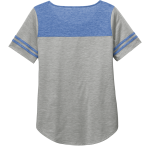Zionsville High School Eagles Online Store <span class="pdp-name-mascot">Zionsville Eagles</span> Sport-Tek Ladies PosiCharge Tri-Blend Wicking Fan Tee Back Thumbnail