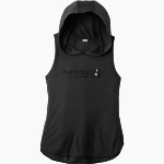 Film To Field Football Training <span class="pdp-name-mascot">Film To Field</span> Sport-Tek Women's Hoodie Tank Front Thumbnail