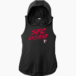 SFC Eagles Sport-Tek Women's Hoodie Tank Front Thumbnail