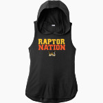 Ridge View Raptors <span class="pdp-name-mascot">Ridge View Raptors</span> Sport-Tek Women's Hoodie Tank Front Thumbnail