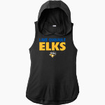 LAKE QUINAULT HIGH SCHOOL ELKS <span class="pdp-name-mascot">LAKE QUINAULT ELKS</span> Sport-Tek Women's Hoodie Tank Front Thumbnail