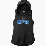 Winnebago Lutheran Vikings Online Store Sport-Tek Women's Hoodie Tank Front Thumbnail