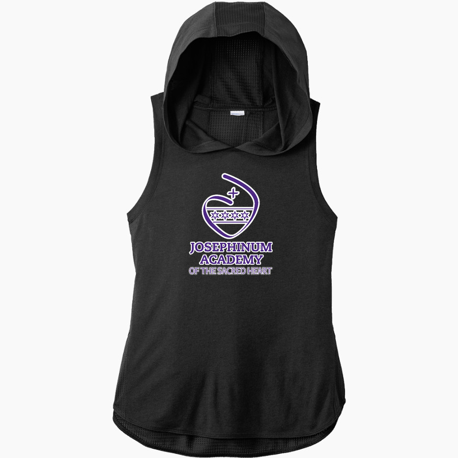 Josephinum Academy of the Sacred Heart <span class="pdp-name-mascot">Josephinum Academy Cougars</span> Sport-Tek Women's Hoodie Tank
