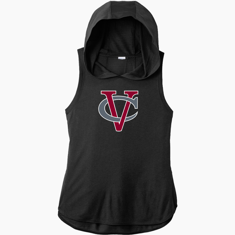 Vassar Brewers <span class="pdp-name-mascot">Vassar College Brewers</span> Sport-Tek Women's Hoodie Tank