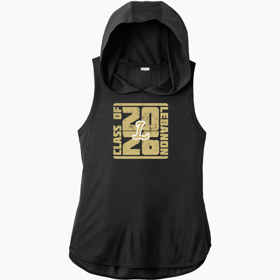 Lebanon Tigers <span class="pdp-name-mascot">Lebanon Tigers</span> Sport-Tek Women's Hoodie Tank