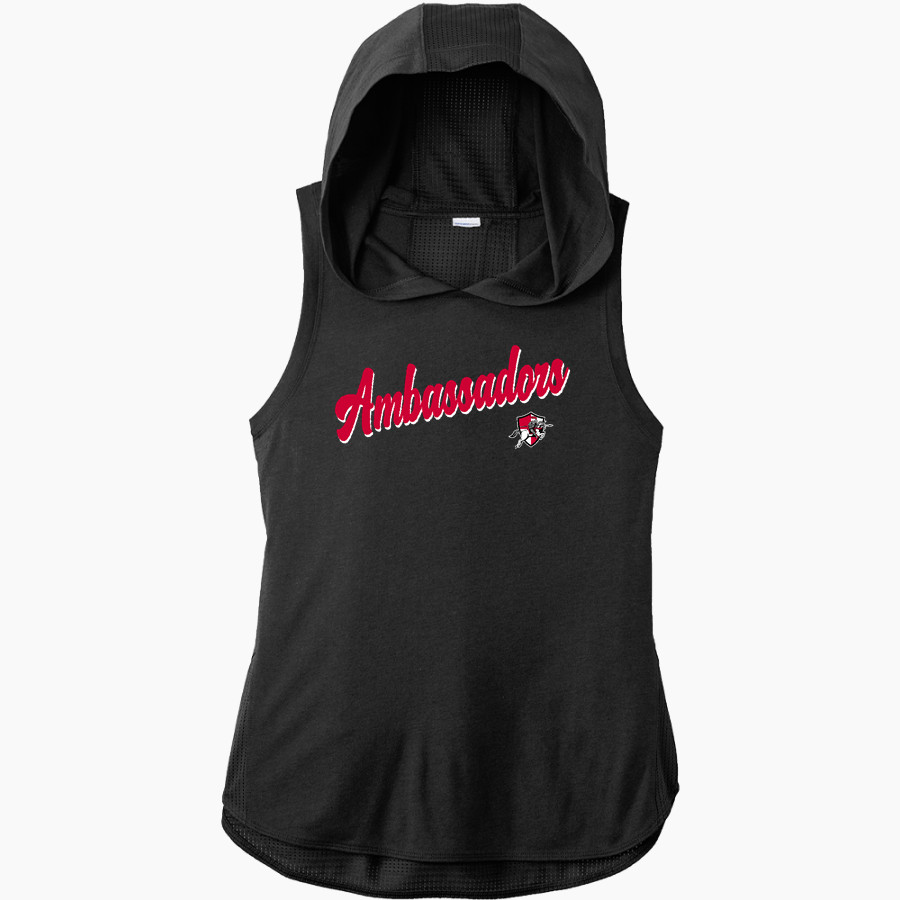 Community Christian Academy Ambassadors <span class="pdp-name-mascot">Community Christian Academy Ambassadors</span> Sport-Tek Women's Hoodie Tank